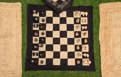 Chess Set - Hand Embroidered