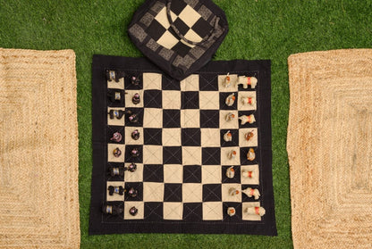 Chess Set - Hand Embroidered